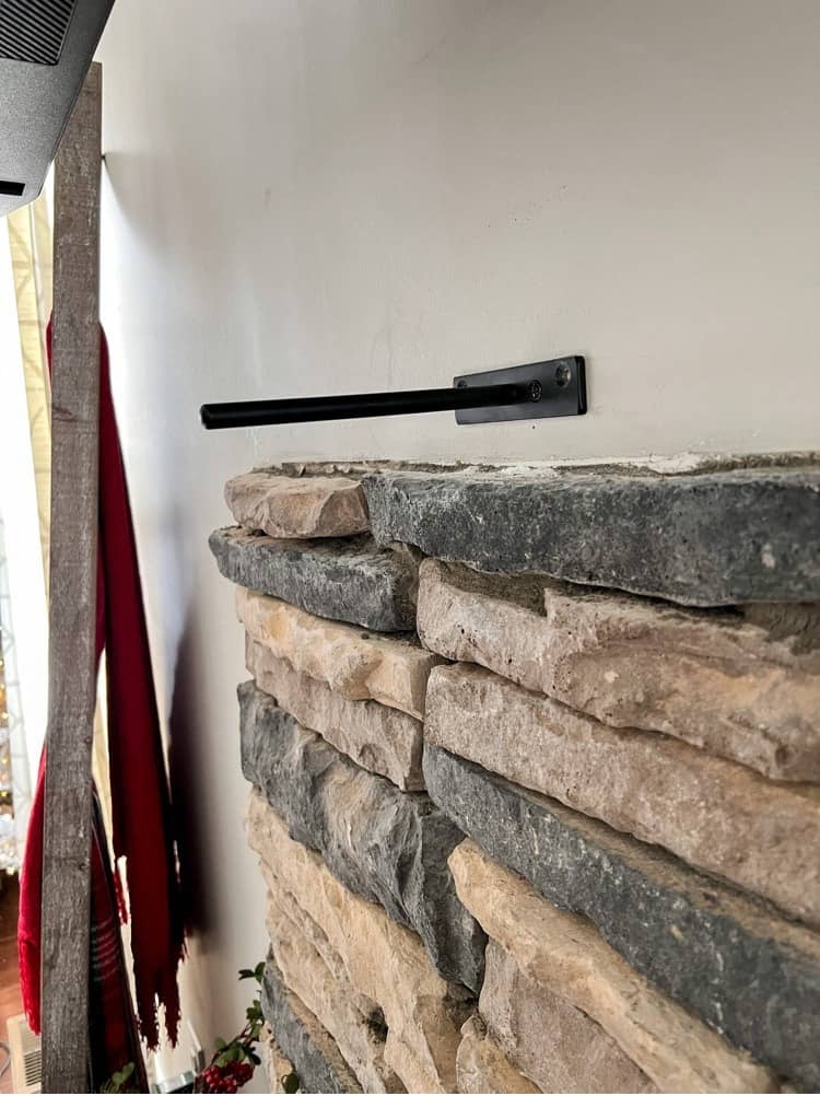 Attaching Mantel To the Wall