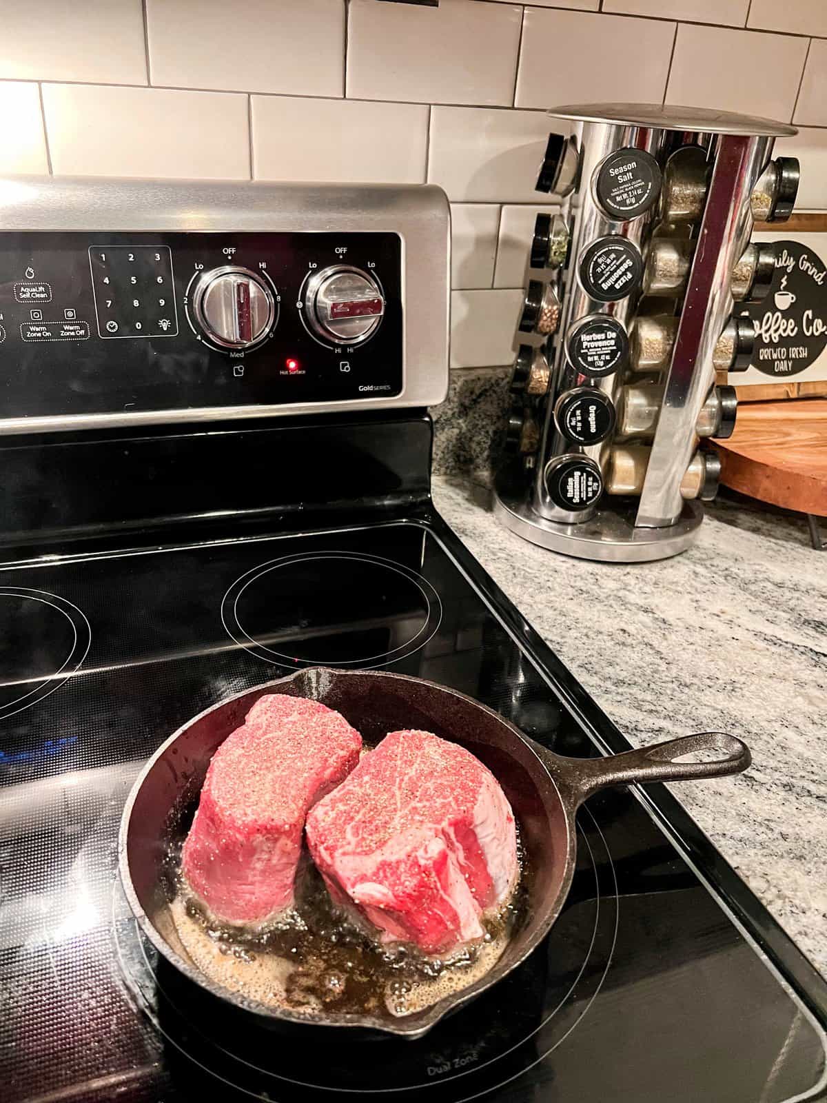 Cooking the perfect seared filets
