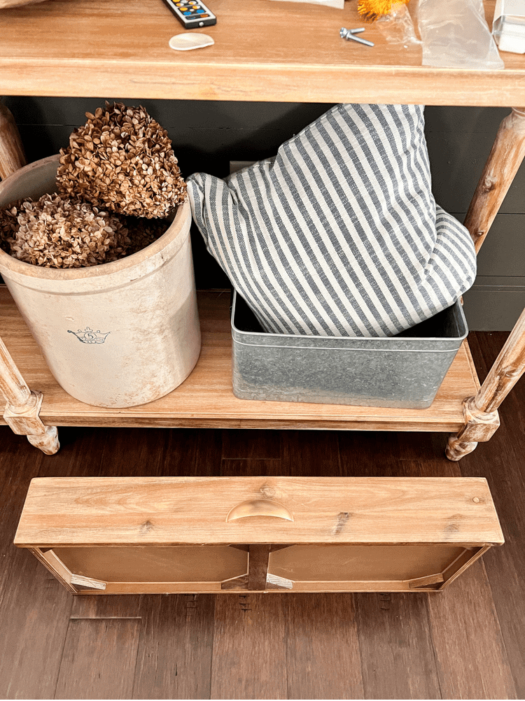 Installing the Drawer with the New Hardware