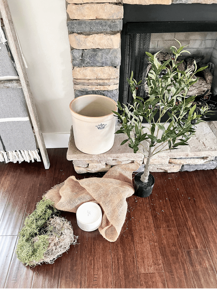 DIY Faux Potted Tree - Liz Marie Blog