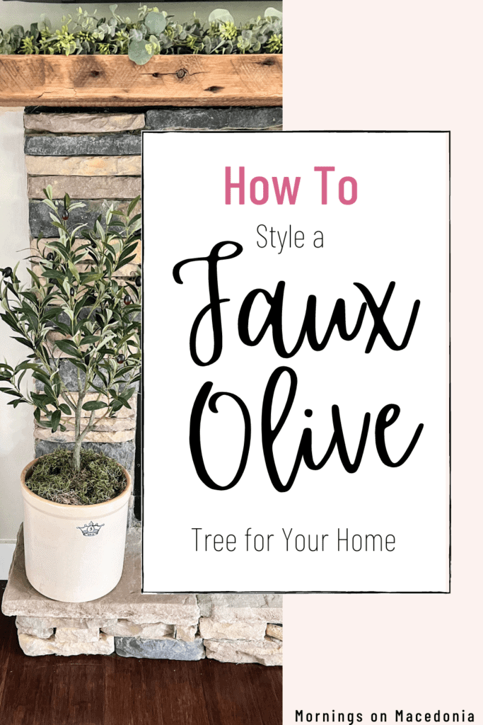 How To Make a Faux Olive Tree