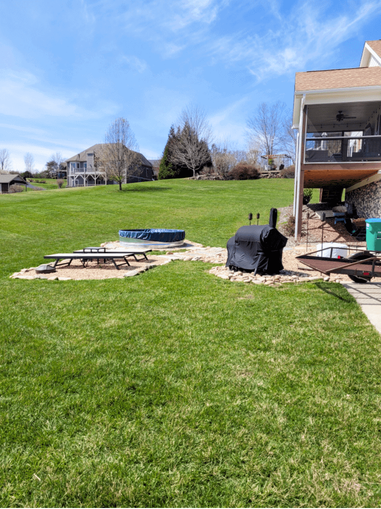 Area before the Raised Garden Beds