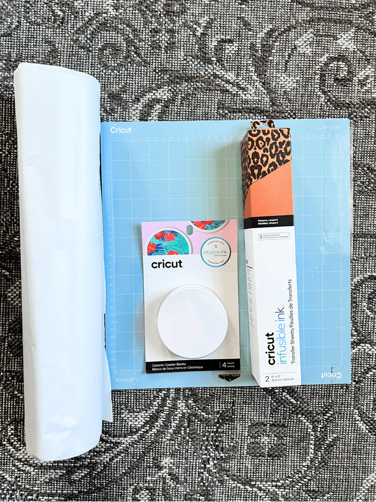 DIY coasters with new Cricut Infusible Ink