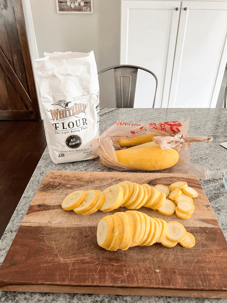 Cutting Up Squash