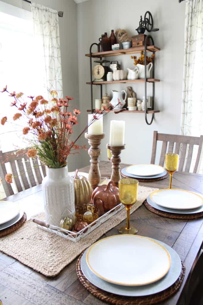 How to Decorate Your Kitchen For Fall - Mornings on Macedonia