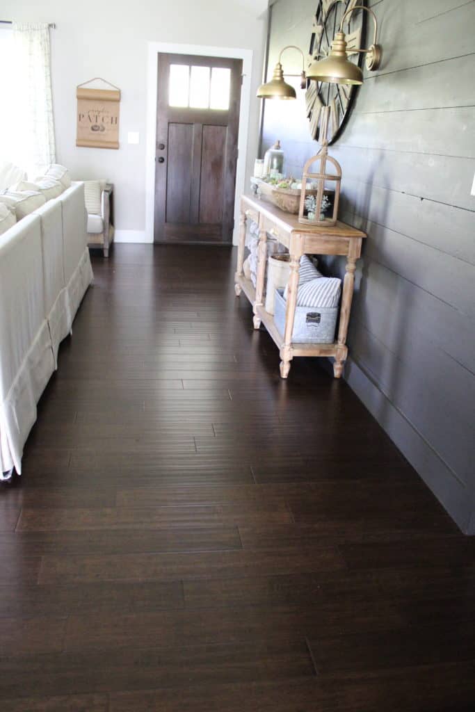 Resilient Flooring in Entryway