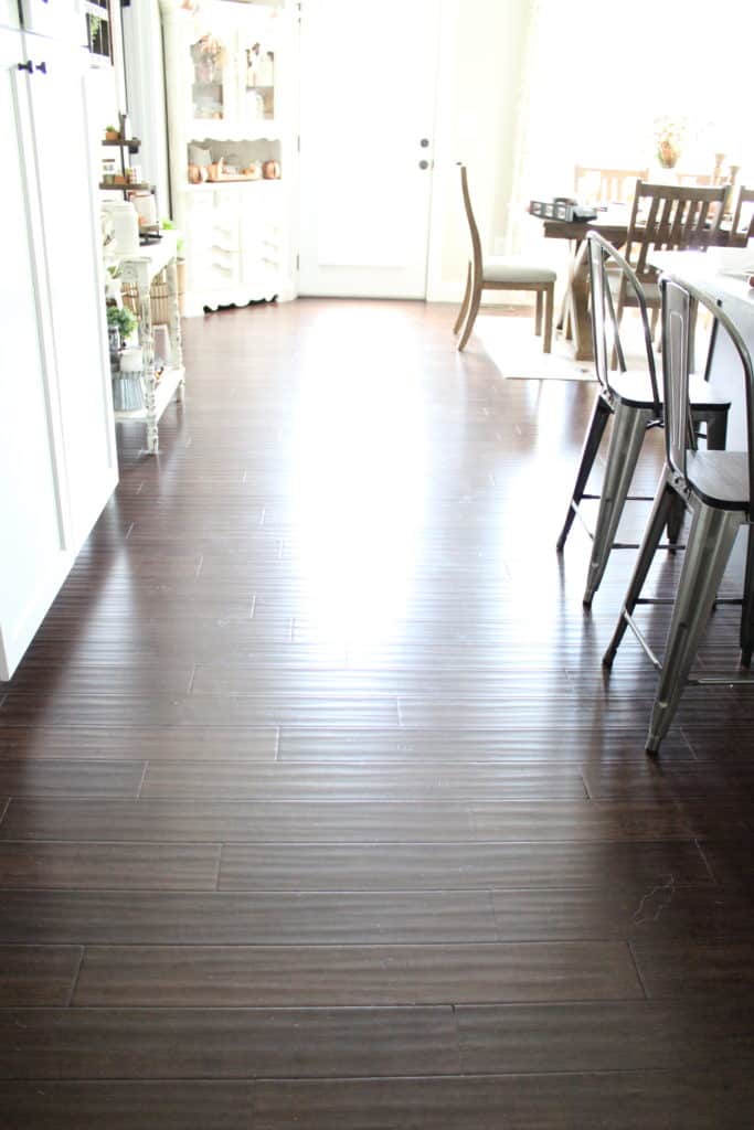 Resilient Flooring in Kitchen