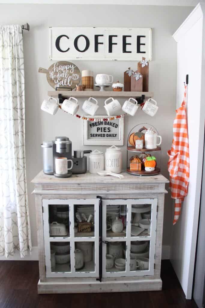 Coffee Bar Ideas: How to Create a Coffee Bar Area in Your Kitchen