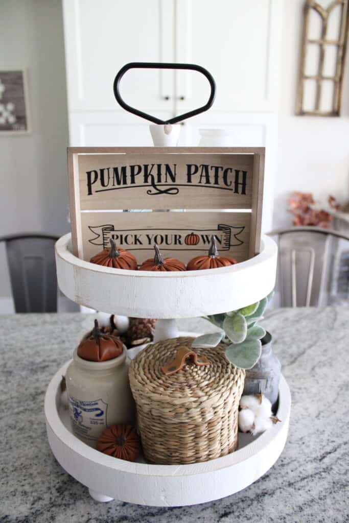 Kitchen Fall Tiered Tray