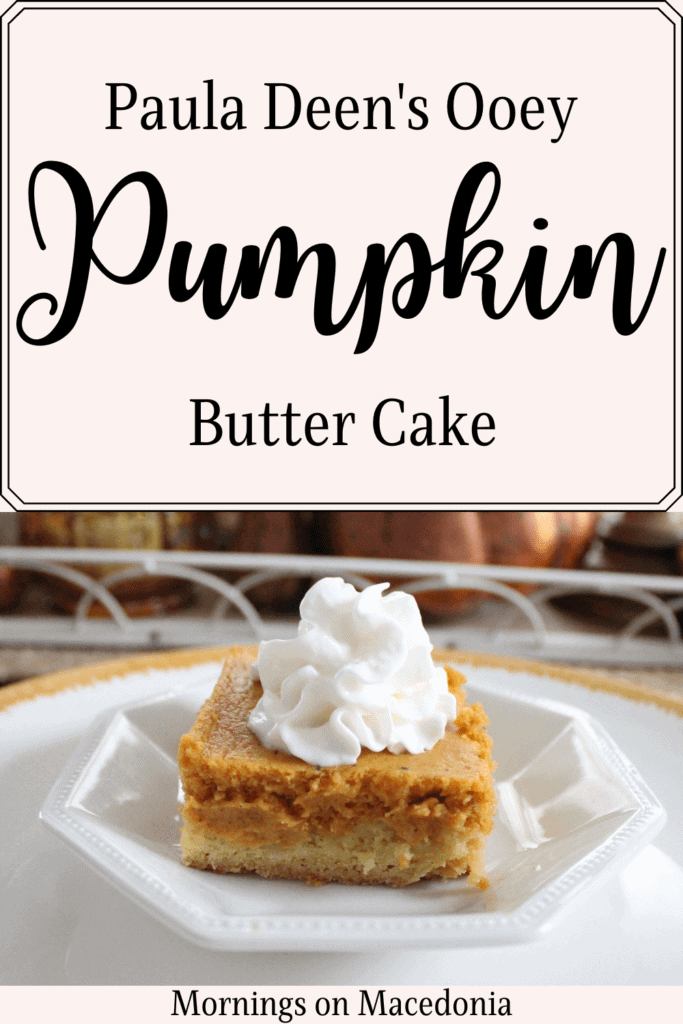 Paula Deen's Ooey Pumpkin Butter Cake