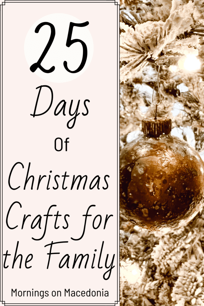 25 Days of Christmas Crafts for the Whole Family