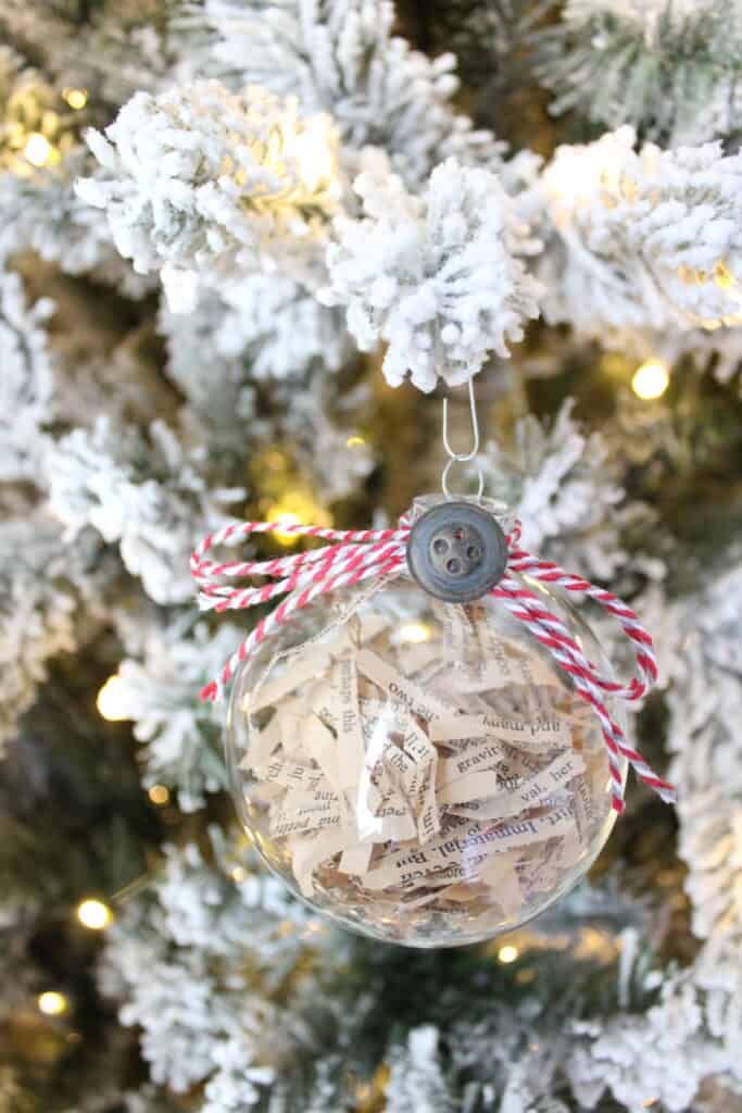 Hanging DIY Christmas Ornament