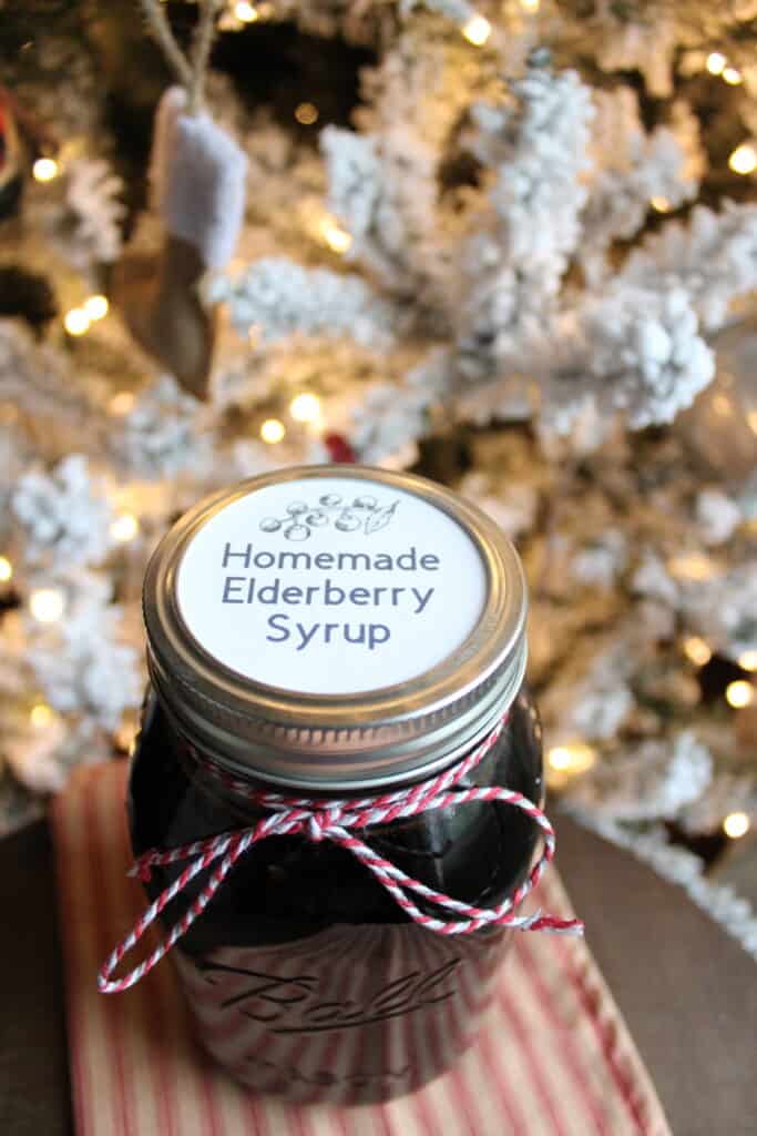 Homemade Elderberry Syrup Recipe