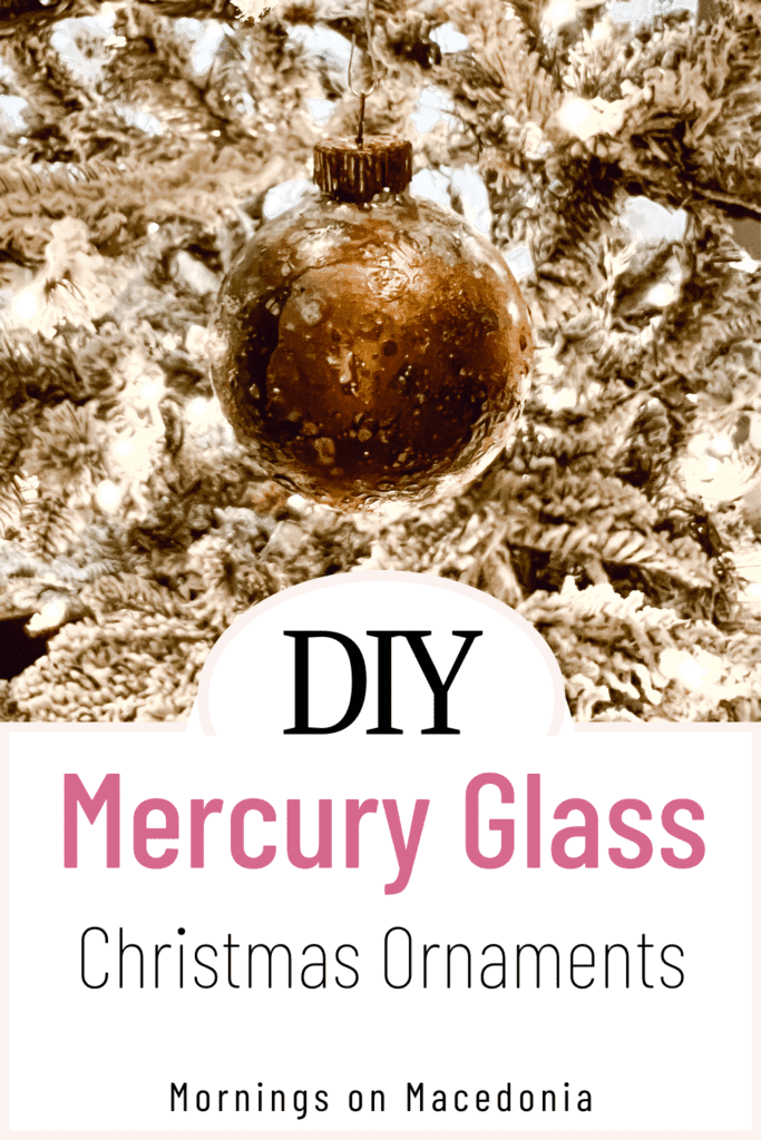 How to Make Mercury Glass Ornaments
