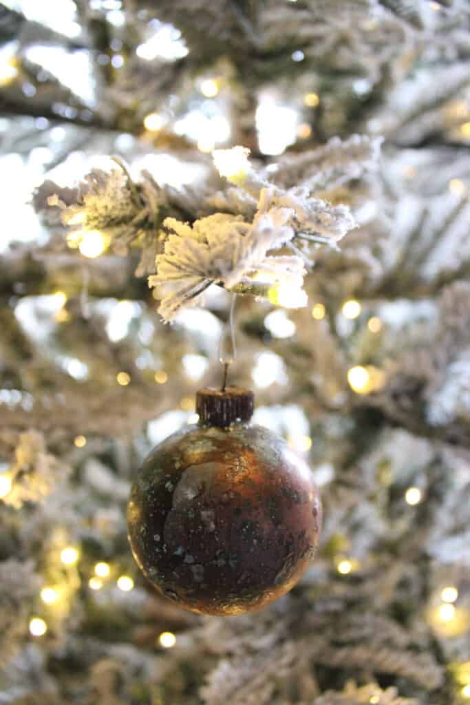 Large Mercury Glass Ornaments