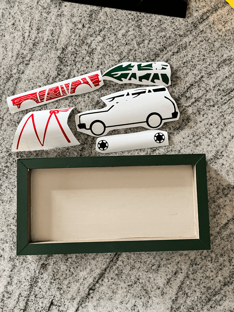 Materials Needed for christmas vacation cricut ideas