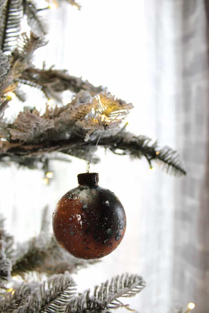 Mini Mercury Glass Ornament