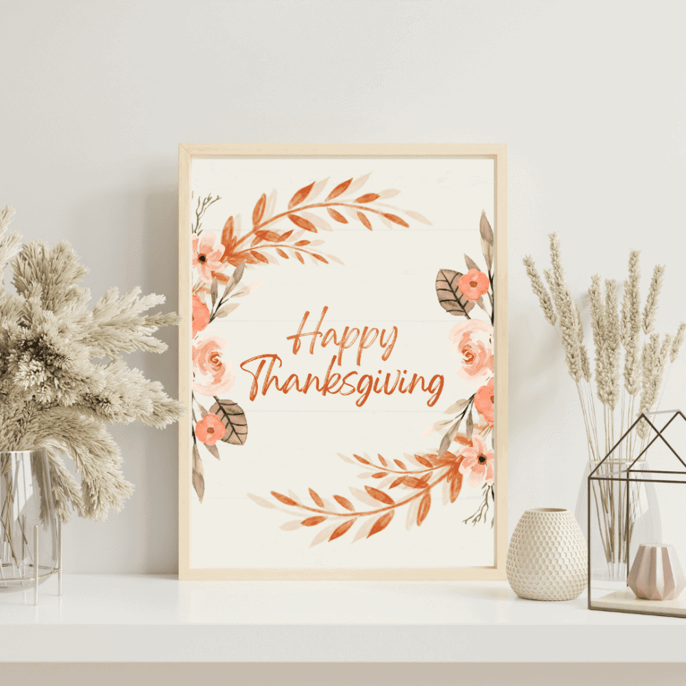 Thanksgiving Printable