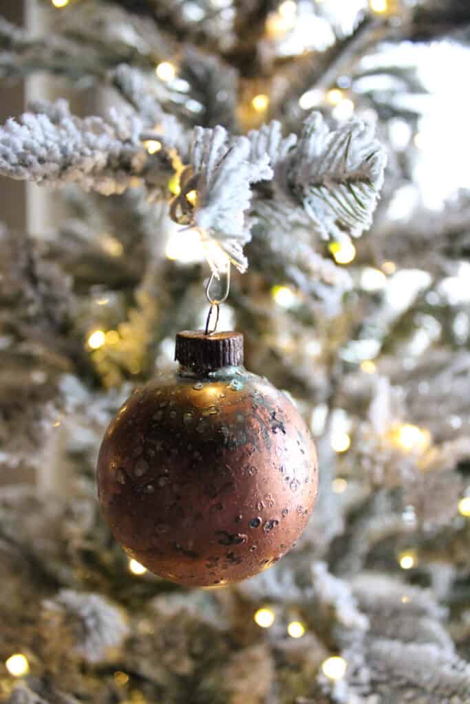 DIY Mercury Glass Ornaments - My Creative Days