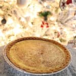 Creamy Egg Custard Pie