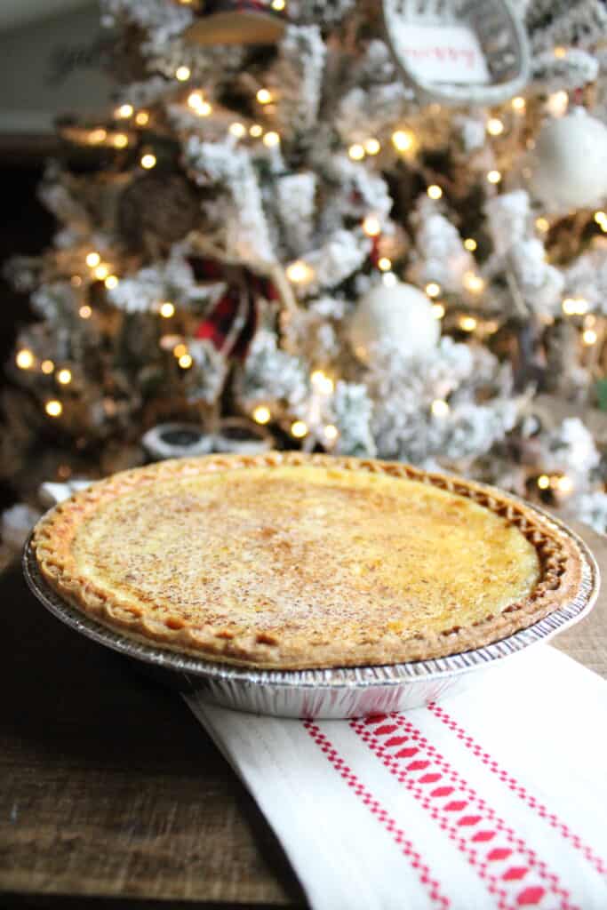 Egg Custard Pie