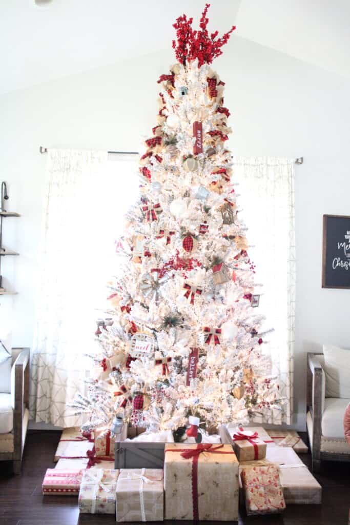 Living Room Christmas Tree