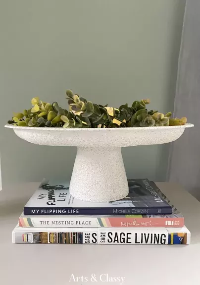 DIY Pedestal Bowl - Arts & Classy
