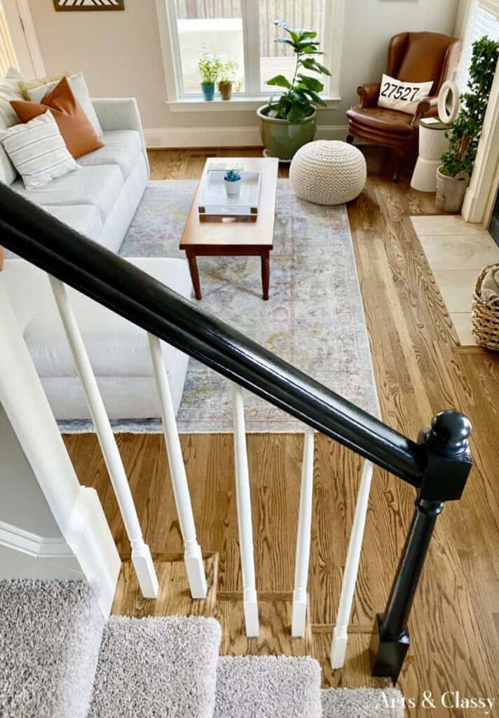 Stair-Railing-Makeover-After--scaled