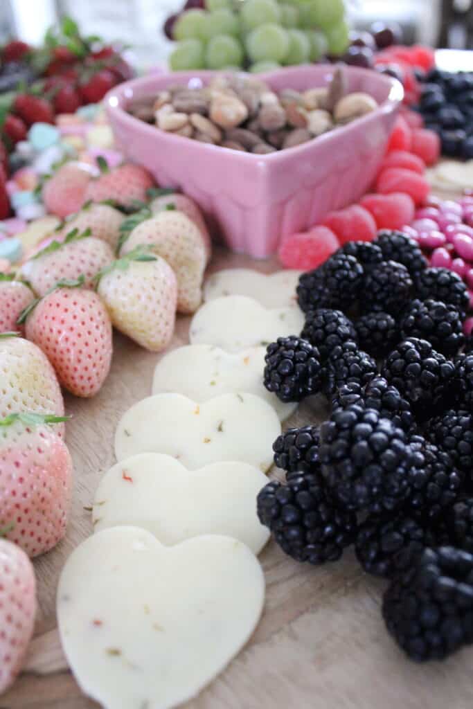 Valentine's Day Cheese Platter