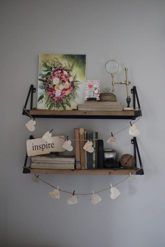 Valentine's Reading Nook in Office