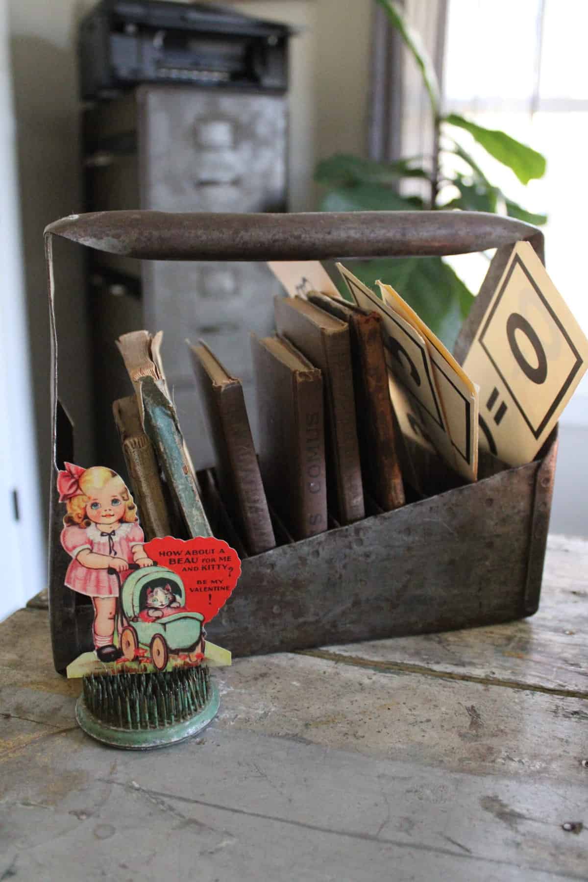 How to Repurpose Vintage Valentine Cards into Decorative Hanging