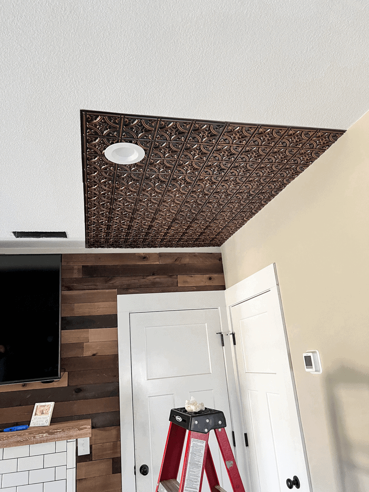 How to Install Decorative Ceiling Tiles
