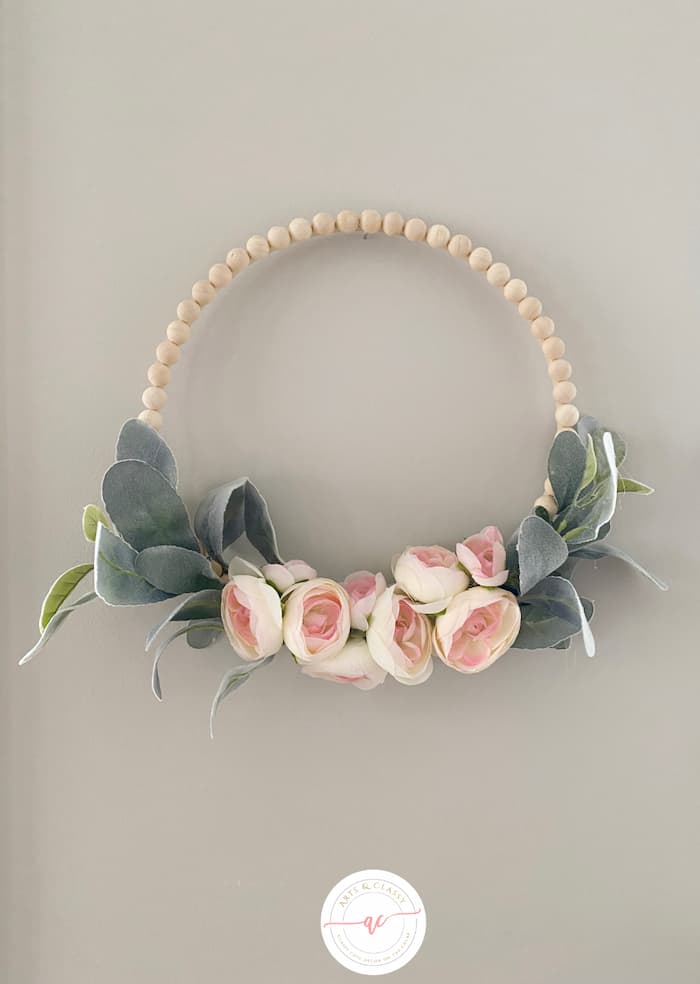 Make Your Own DIY Spring Wreath for Less Than $10