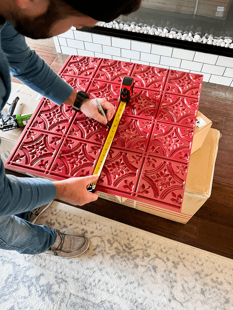 Measuring Ceiling Tiles