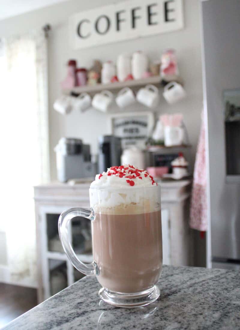 Pink Velvet Latte By Coffee Bar
