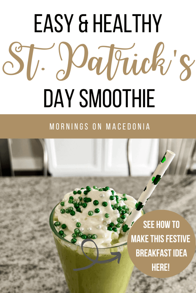 St. Patrick's Day Smoothie