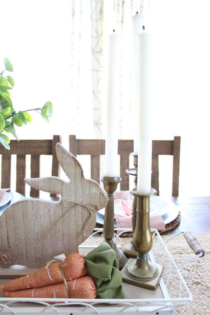 Antique Brass Candlesticks