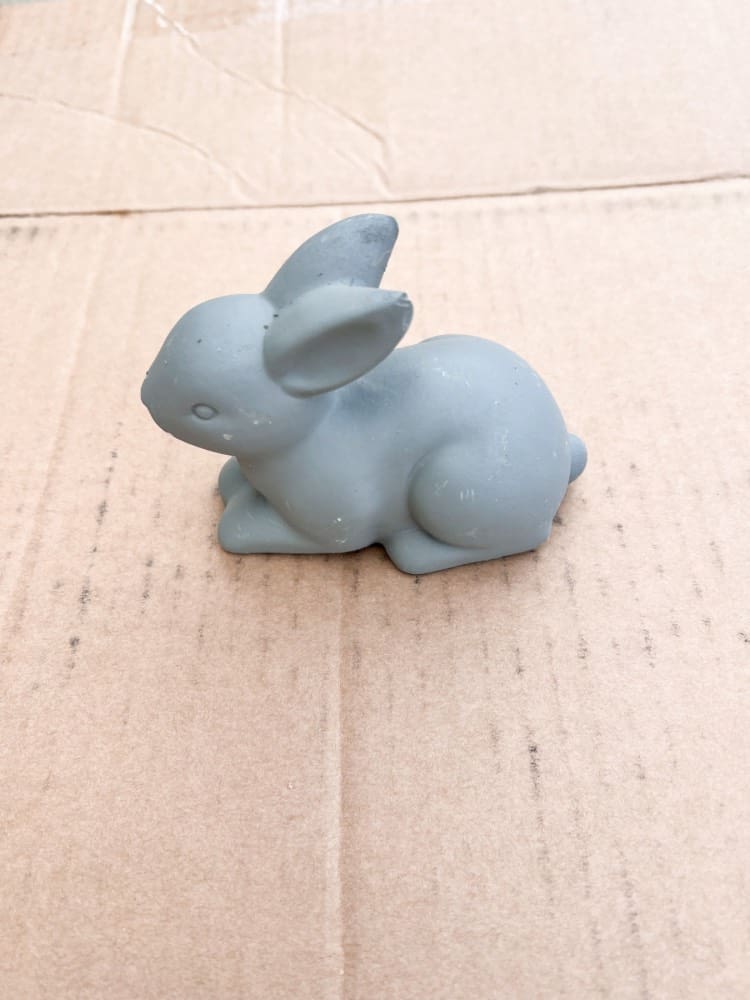 Bunny Before Spray Painting