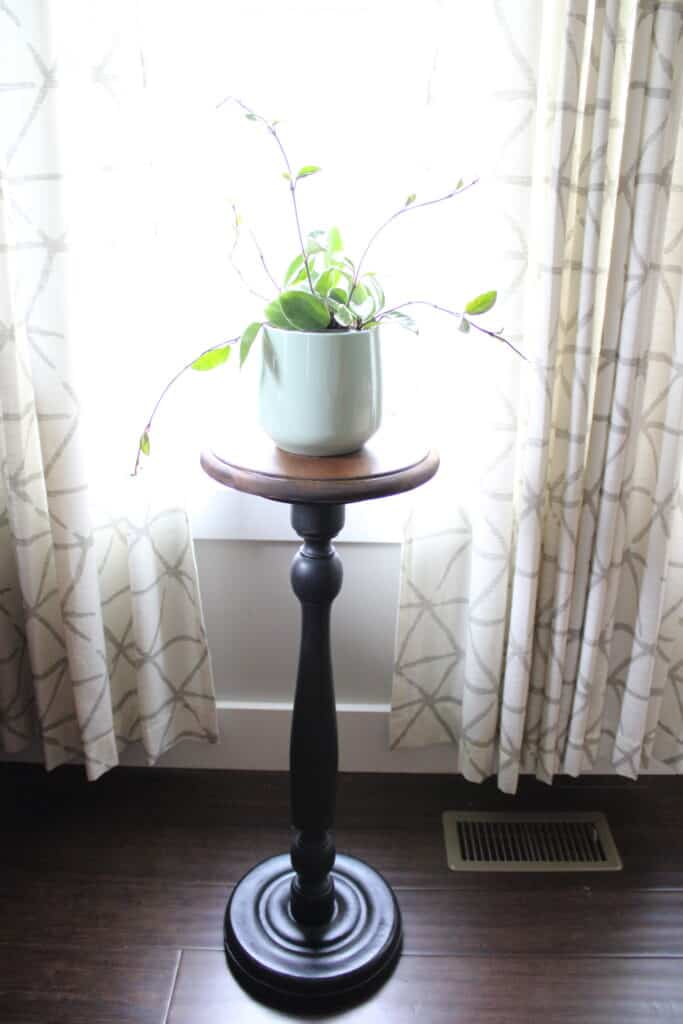 Completed DIY Plant Stand