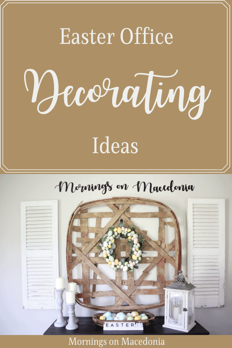 Easter Office Decorating Ideas - Mornings on Macedonia