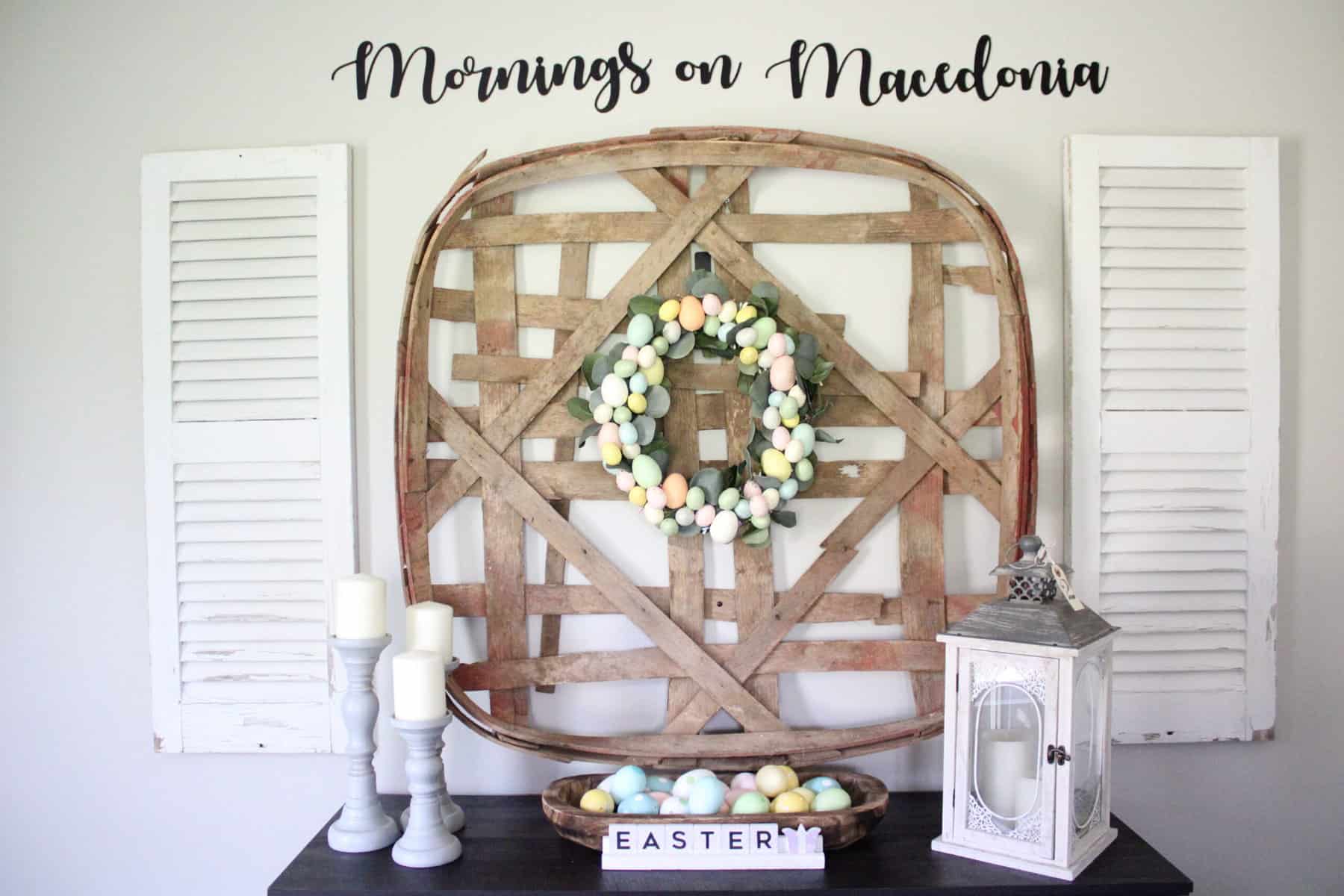 Easter Office Decorating Ideas - Mornings on Macedonia