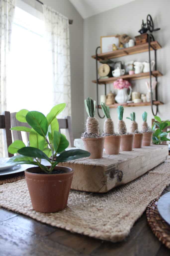 Neutral Easter Tablescape