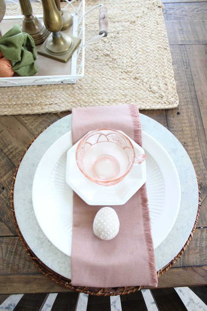 Whimsical Easter Place Setting