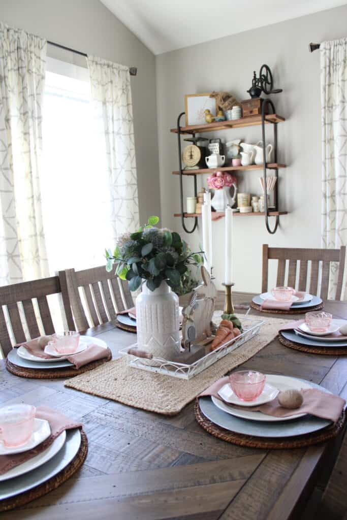 Whimsical Easter Tablescape