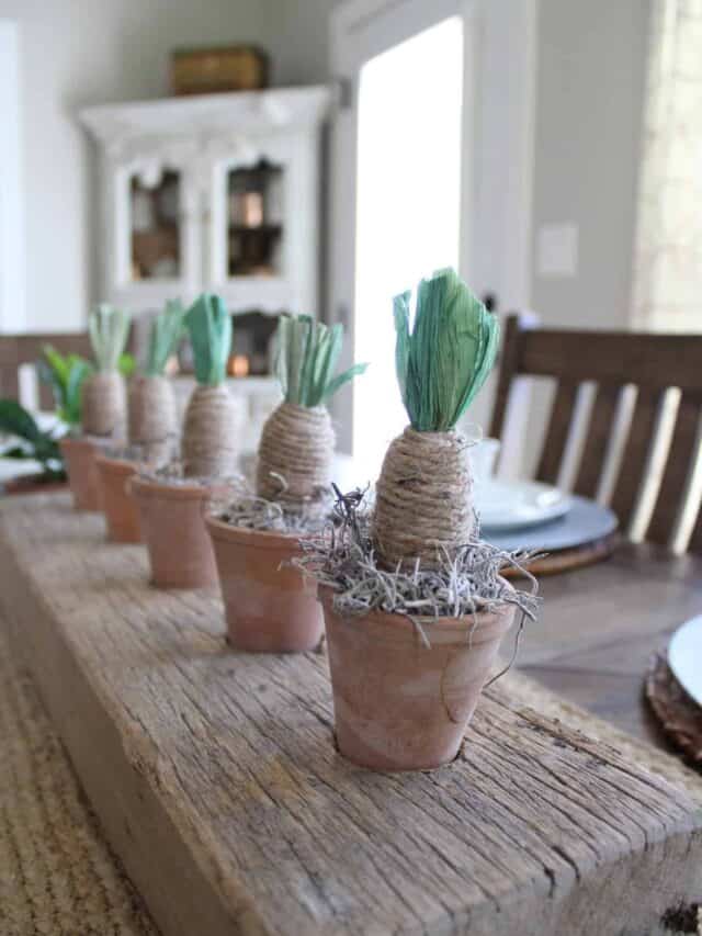 Easy Easter Tablescape Idea