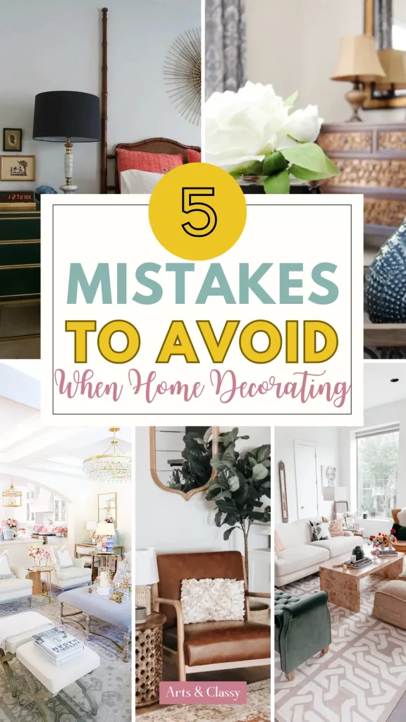 5 Home Decor Mistakes to Avoid at All Costs copy