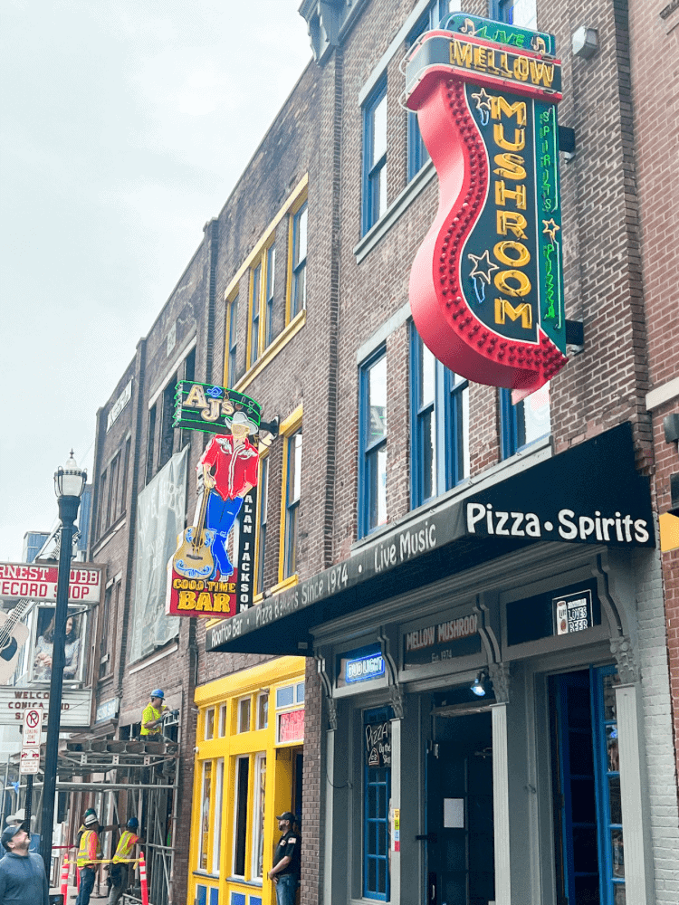 Broadway Street In Nashville