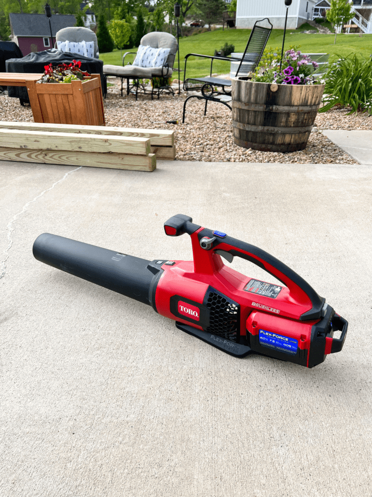 Close Up Of Leaf Blower