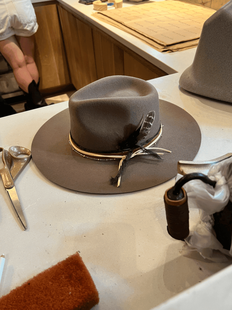 Making Custom Hat At Rustler Hat Co.