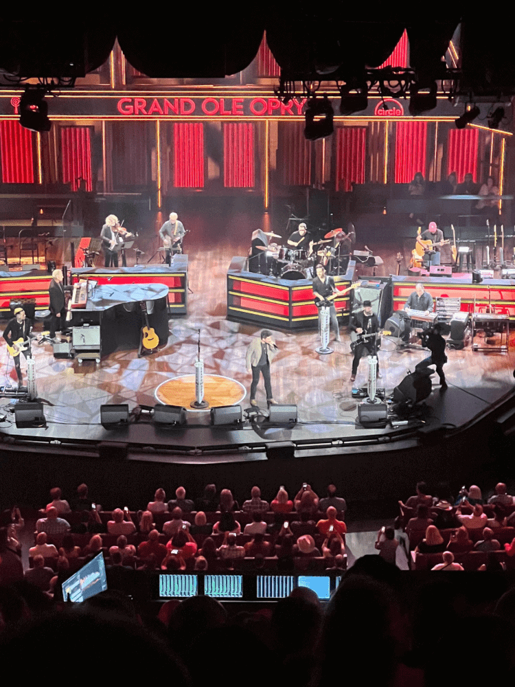 Michael Ray Preforming at The Grand Ole Opry